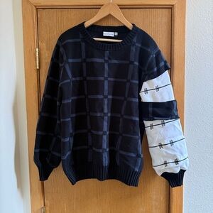 STITCH SPRING • Anime Knit Armband Sweater - Unisex M